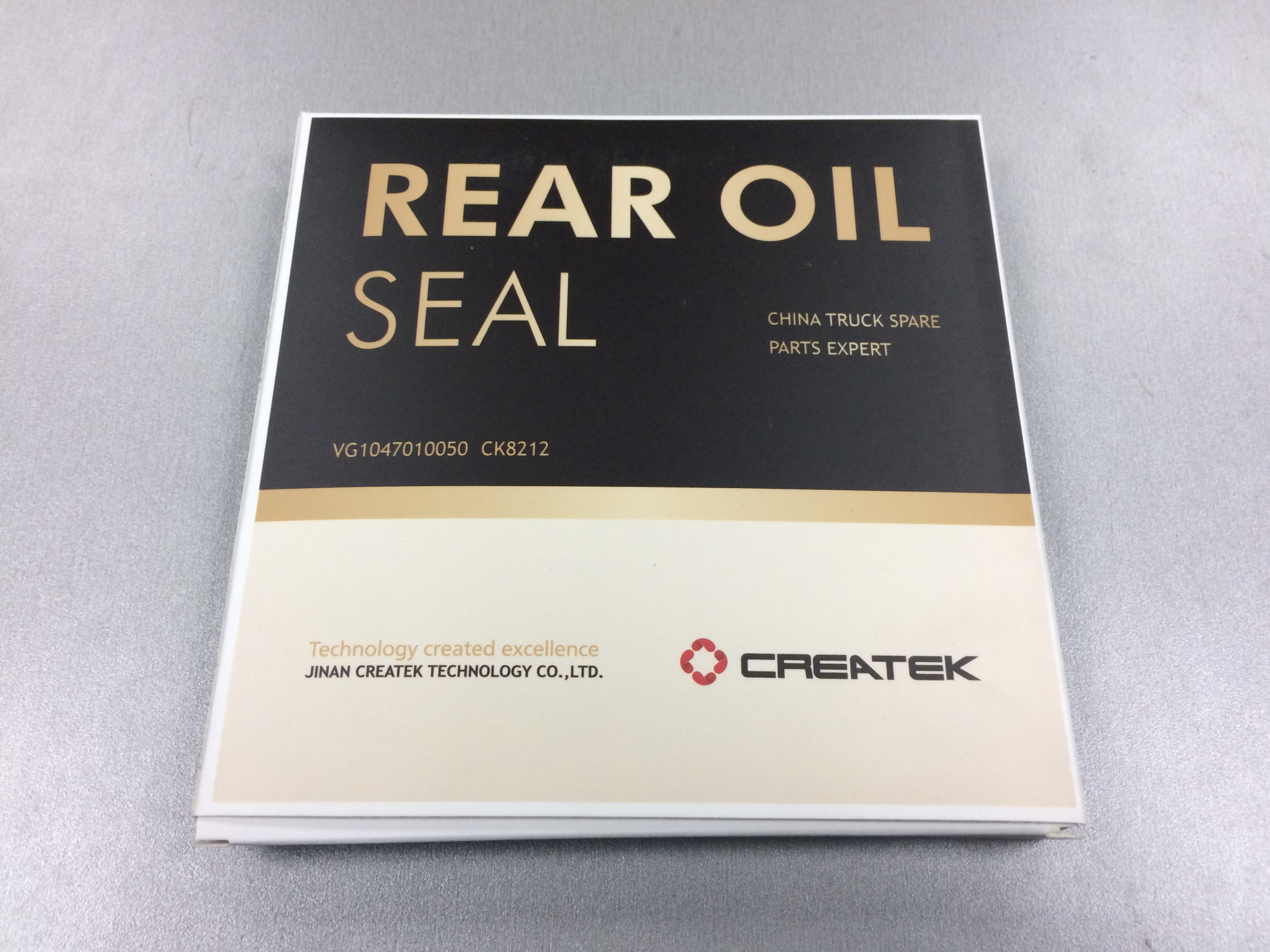 Сальник 115x140x12 коленвала задний WD615 HOWO, FOTON (CREATEK)