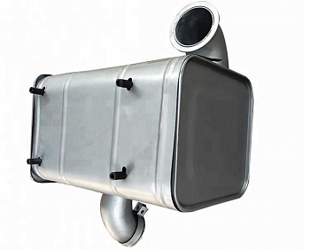 Глушитель SHAANXI F3000 квадратный