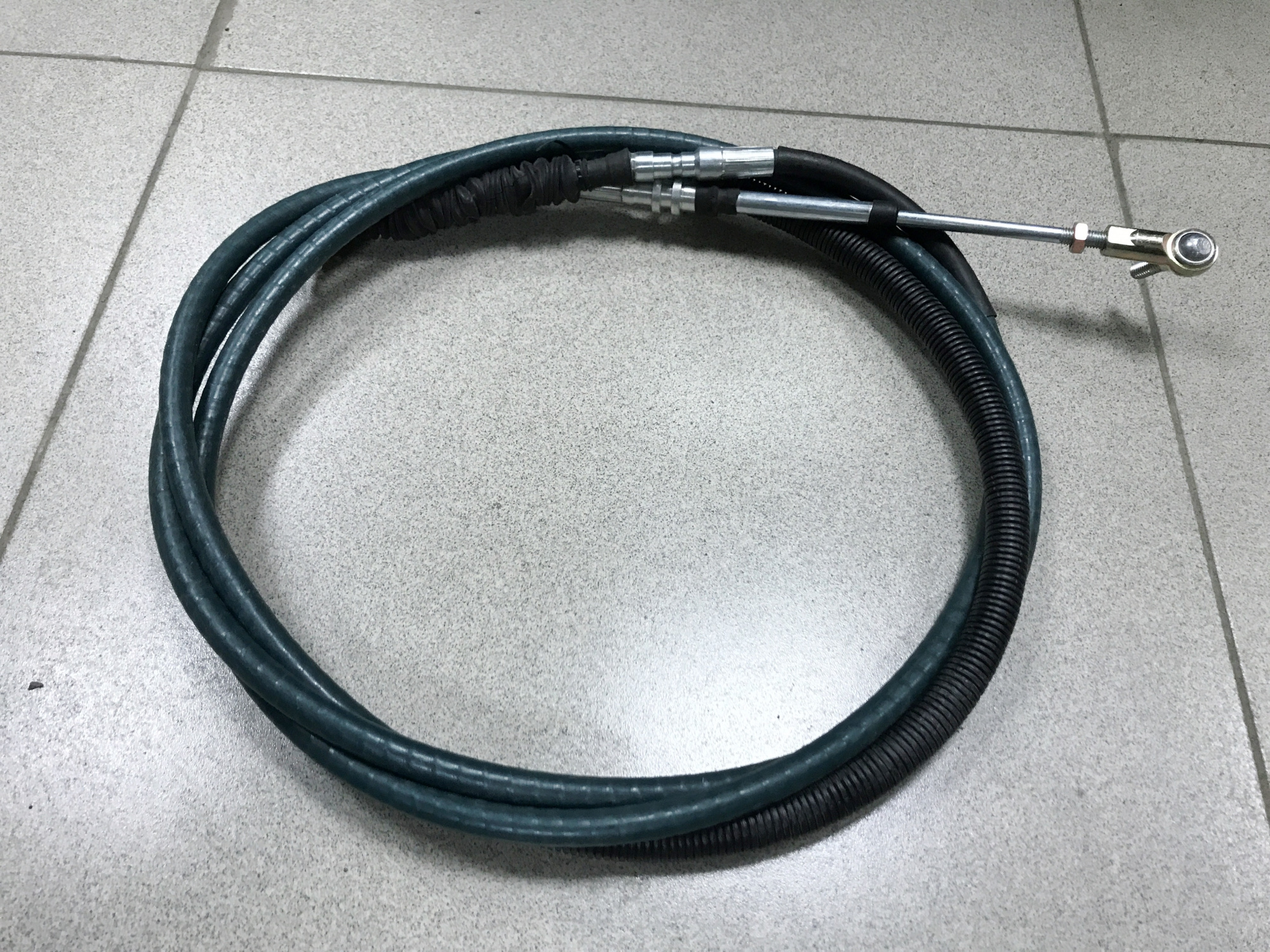 Трос КПП 12JS FAST GEAR SHAANXI L=4100 (черный)