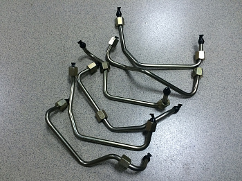 Комплект трубок ВД WP12 SHAANXI (к-т 6шт)