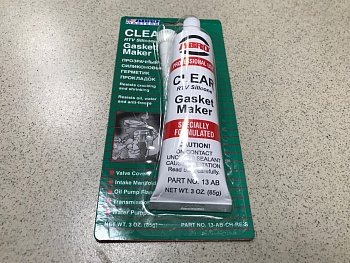 Герметик-прокладка 85 гр. (прозрачный) АBRO 13АВ