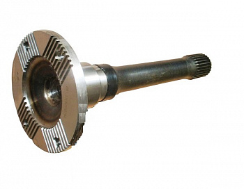 Вал проходной SHAANXI F3000 с фланецем 4 отв. (26 зуб.)