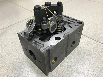 Головка блока цилиндров WР-10 ЕВРО-3 SHAANXI в сборе Malang