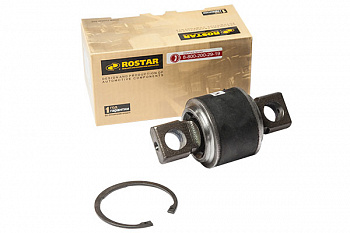 Сайлентблок V-обр. реактивной тяги 130*85 HOWO, SHAANXI ремкомплект ROSTAR