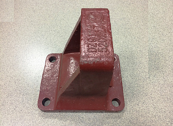 Кронштейн рессоры SHAANXI задний правый