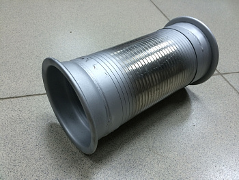 Гофра глушителя SHAANXI без фланцев L=270 Ф125мм 
