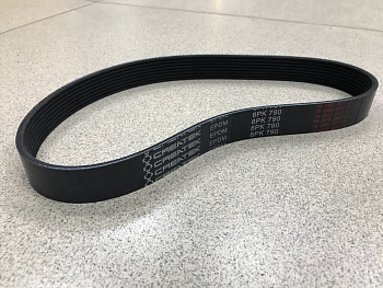 Ремень 790-8PK генератора SHAANXI WР-10 ЕВРO-3 CREATEK
