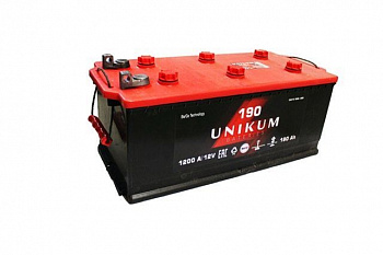 Аккумуляторная батарея 6СТ-190 UNIKUM (болт)