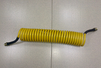 Шланг прицепа пневматический витой L=7.5 м штуцер М16