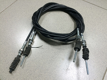 Трос газа SHAANXI F2000 L=2100 (ШТЫРЬ-ШТЫРЬ)