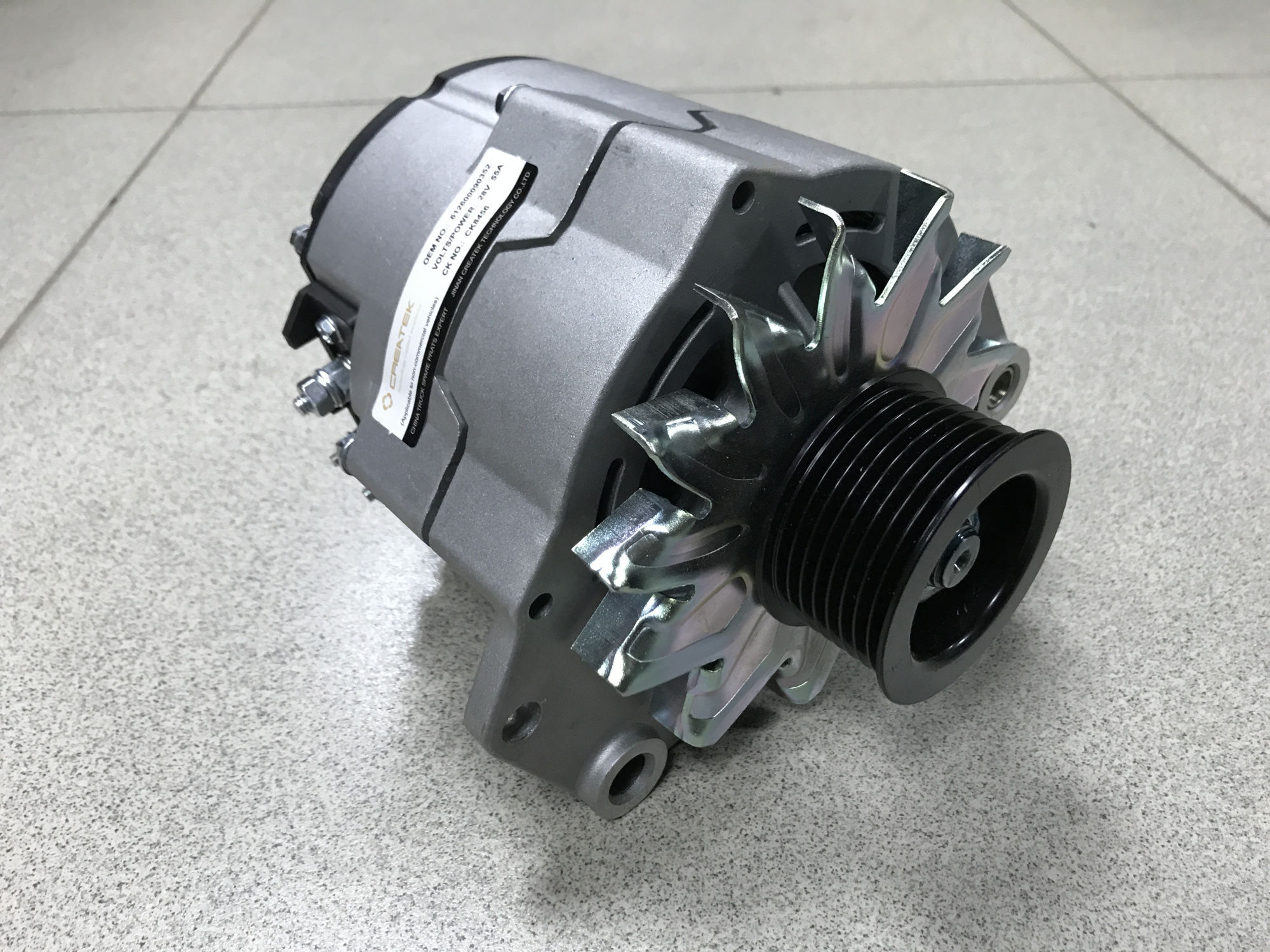 Генератор HOWO, SHAANXI 28V 55A CREATEK CK8456