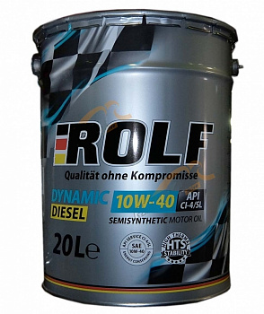 Масло моторное 10w40 P3 U 10W-40 API CH-4/SL ROLF KRAFTON 20л п/с 
