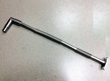 Трубка подвода масла к ТКР SHAANXI (слив)