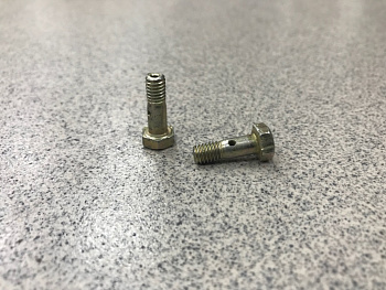 Болт топливный М6 HOWO, SHAANXI 